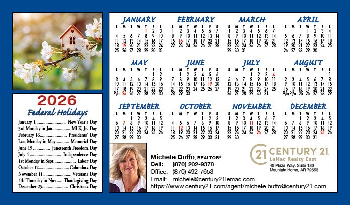 Real Estate Calendars | Reamark personalized real estate calendars